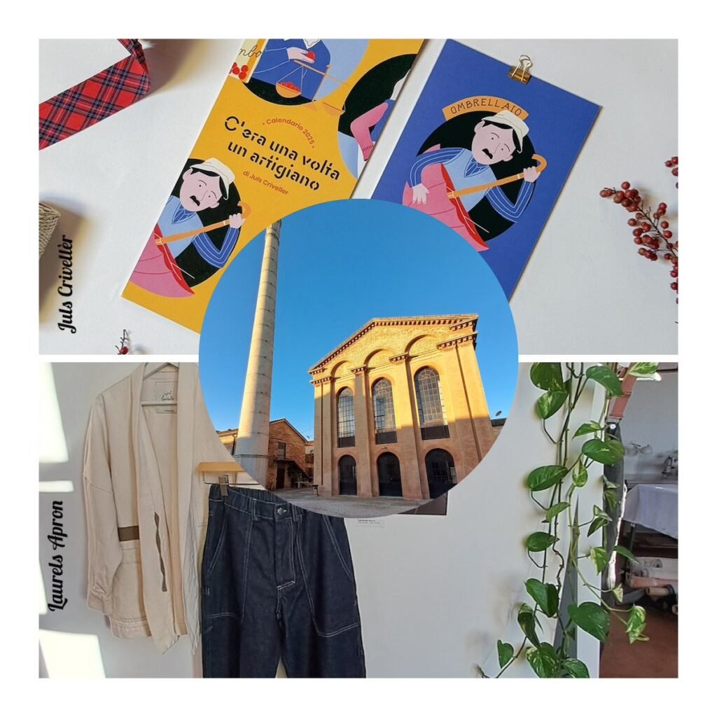 Visual design e moda workwear in Filanda Motta