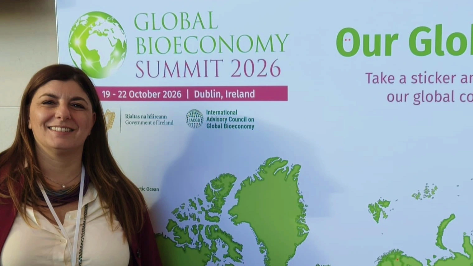 Francesca Cocco delegata di Knowledge for Business al Global Bioeconomy Summit 2026 di Dublino per il lancio della Bio-based Europe Alliance